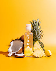 Karma push-cap activation close-up demonstrating freshness retention and live probiotic protection