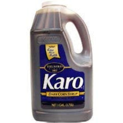 KARO dark corn syrup front bottle view showing label and household baking benefit