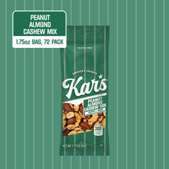 Kar’s close-up of peanuts almonds and cashews highlighting crunchy texture and fresh roast