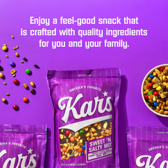Kar’s opened pouch showing contents and easy grab-and-go freshness