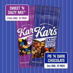 Kar's close-up of Sweet ’N Salty mix highlighting crunchy texture and flavor
