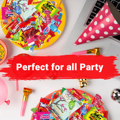 KATIE’S KANDY KORNER individually wrapped candy detail showing hygienic packaging for easy sharing