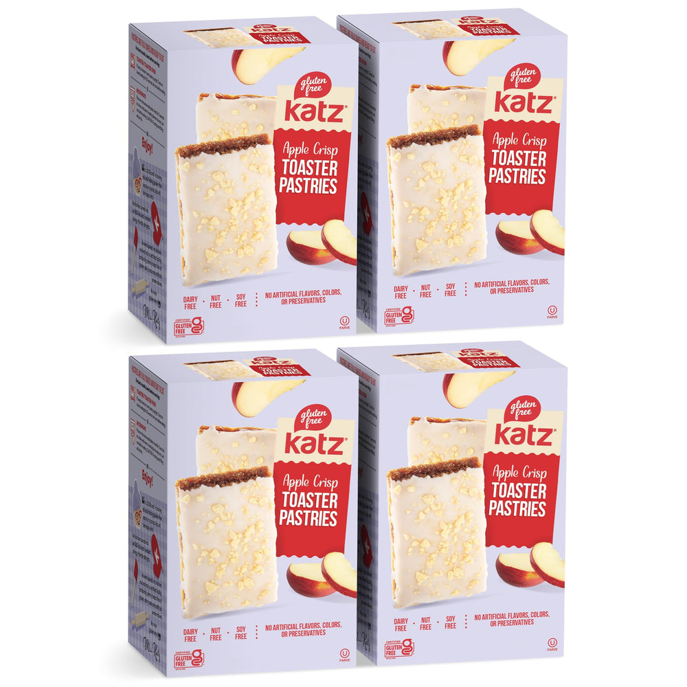 katz gluten free front packaging showing box and product benefits