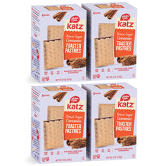 Katz Gluten Free front packaging showing 4-pack and allergen-free benefit