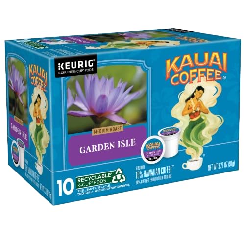 Kauai Coffee pod close-up showing texture and seal for freshness preservation