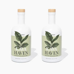 Kava Haven front packaging showing lemon ginger bottle and branding for easy selection