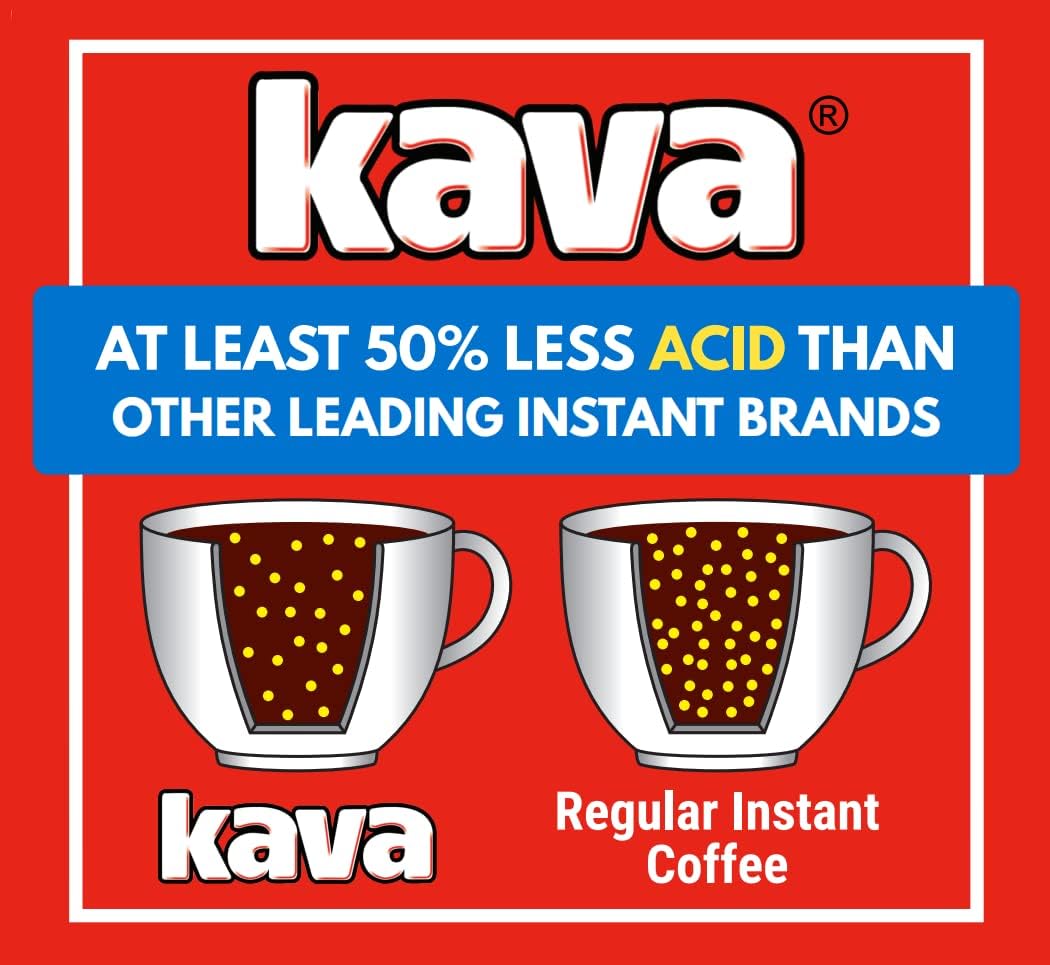 Kava iced coffee in a glass being poured showing versatility for cold drinks and refreshing flavor