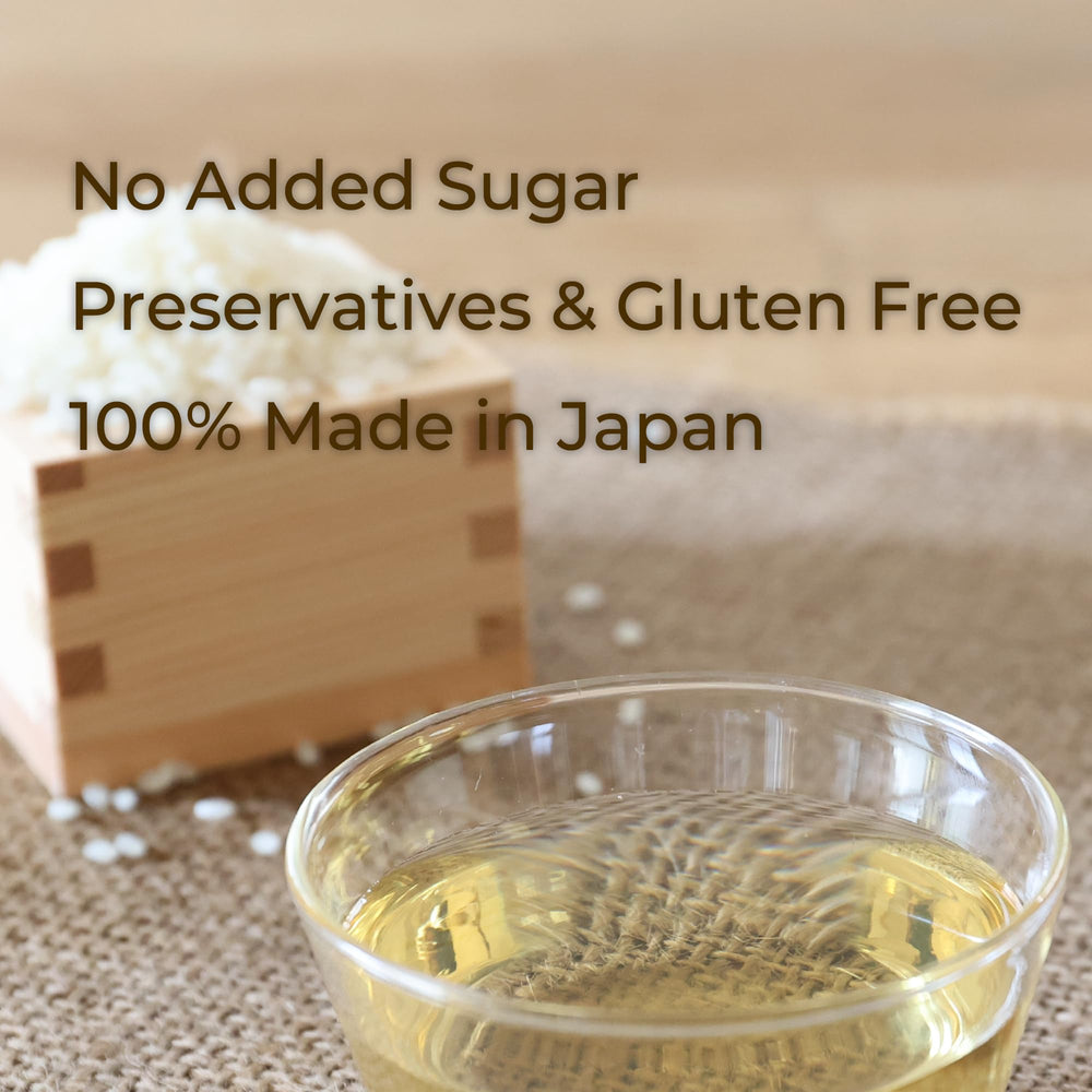 KAWASHIMAYA glutinous rice and rice koji ingredients showing natural quality