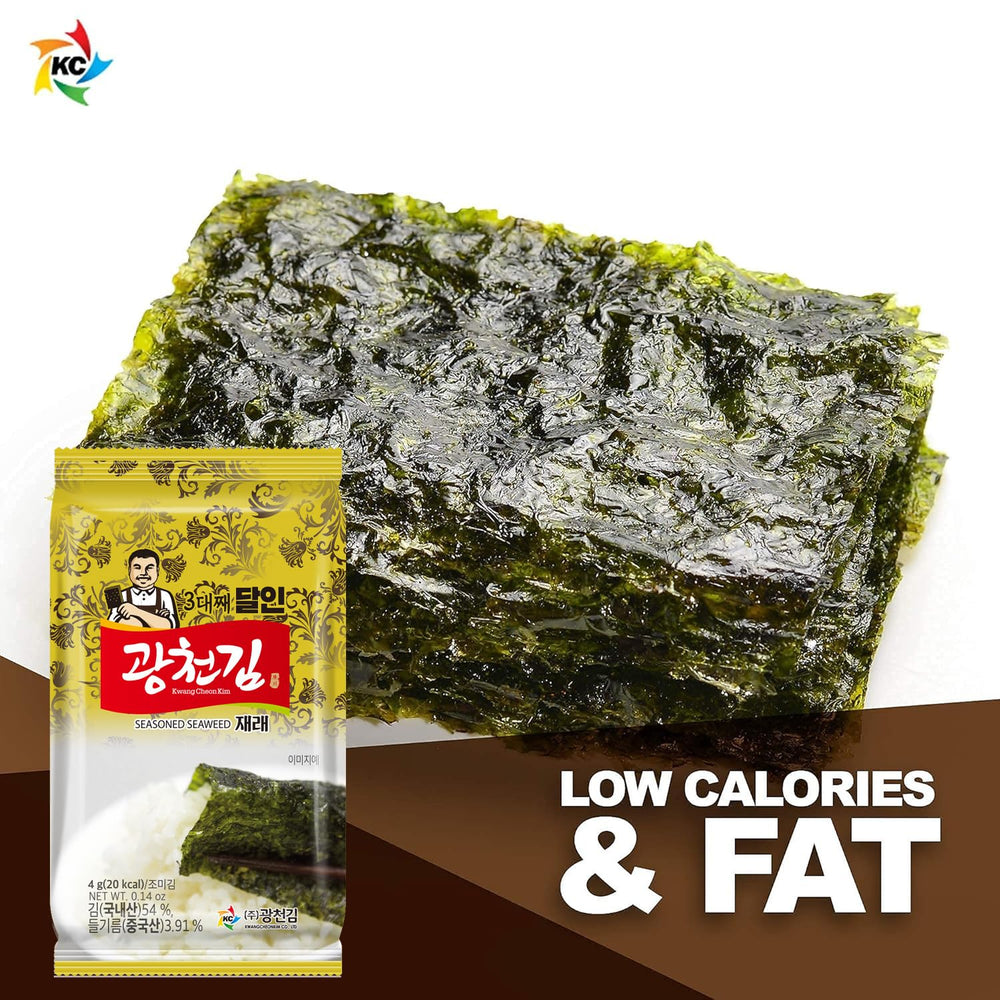 KC KWANGCHEONKIM multi-pack box displayed for pantry-ready portion control