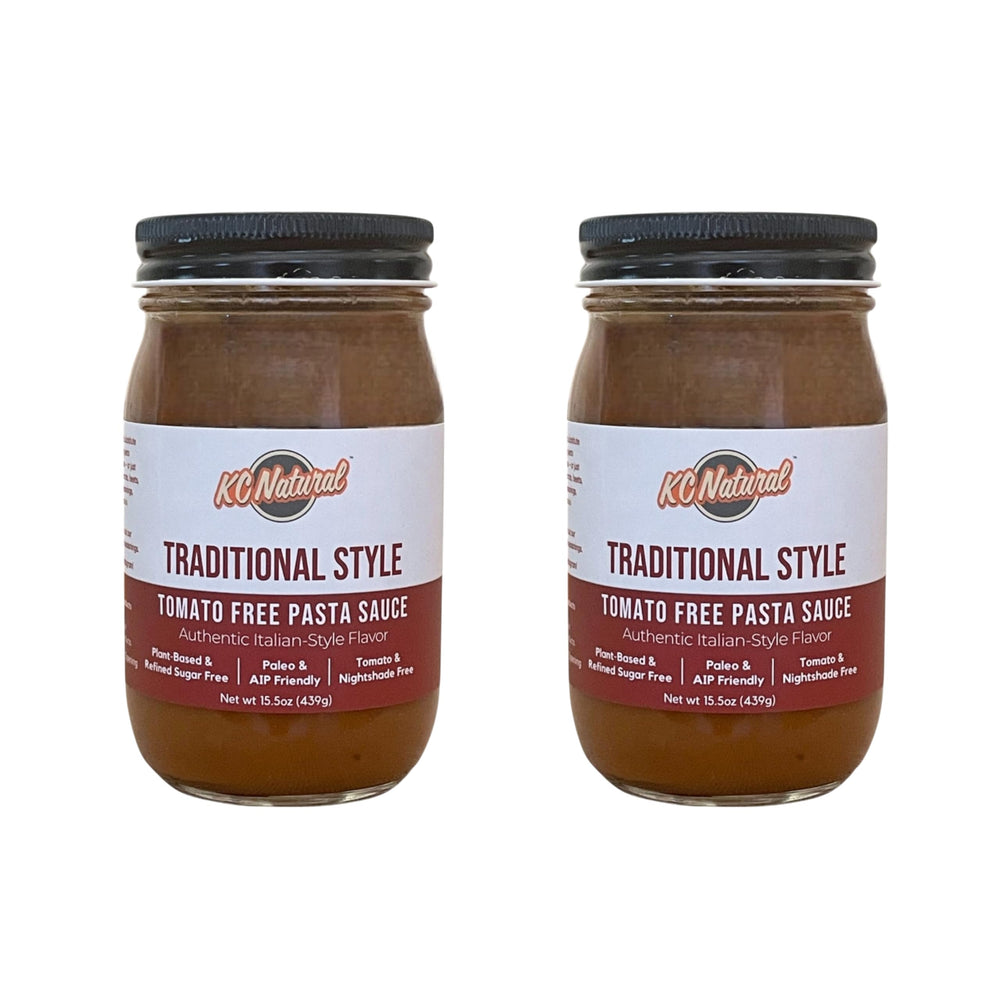 KC Natural front packaging showing two-pack and label benefits