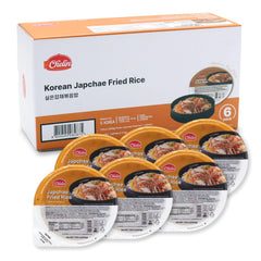 KCHELIN front packaging showing six microwaveable bowls for quick meals