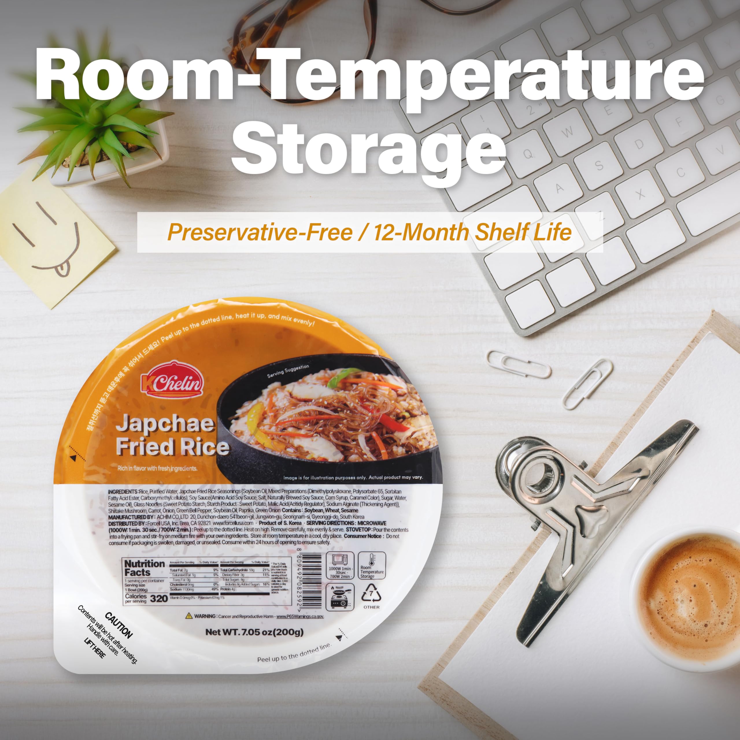 KCHELIN bowl in microwave illustrating fast, convenient reheating
