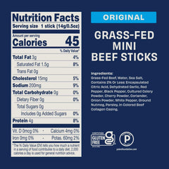 KD Chocolates texture close-up of grass-fed beef stick highlighting natural quality