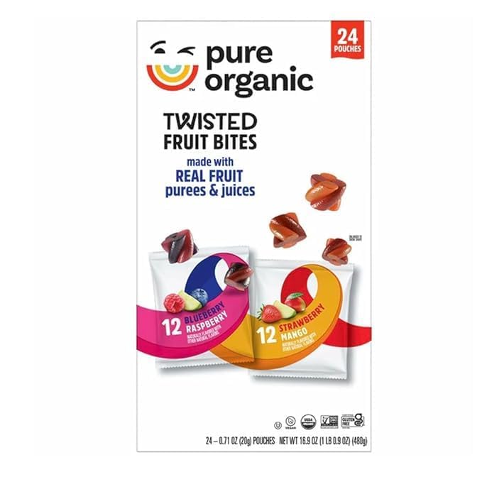 KD Chocolates front packaging showing 24-count box and organic label, convenient supply