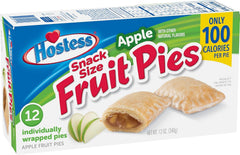 KD Chocolates front packaging showing 12-count apple mini pies and easy-grab convenience