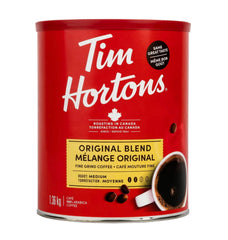 KD Chocolates Tim Hortons front packaging showing 3 lb bag and clear label for freshness