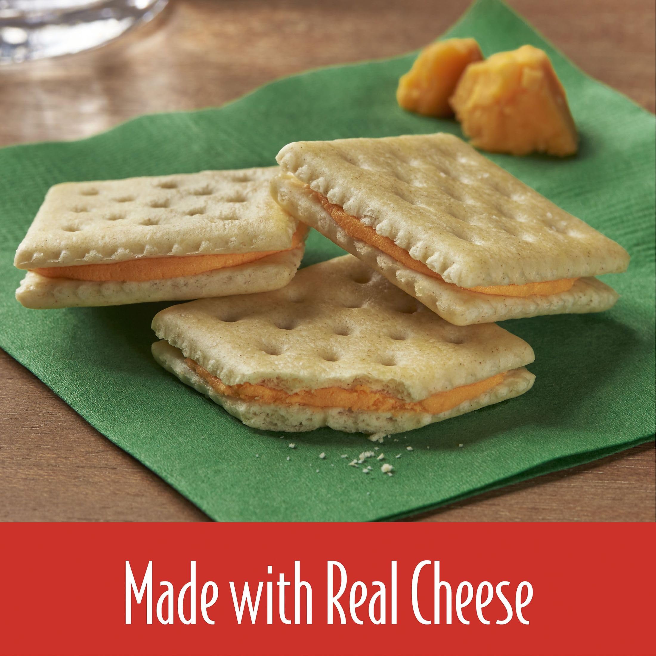 Keebler close-up of cracker texture showing flaky, buttery crispness