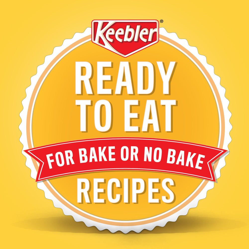 Keebler crust topped with filling ready to serve and impress