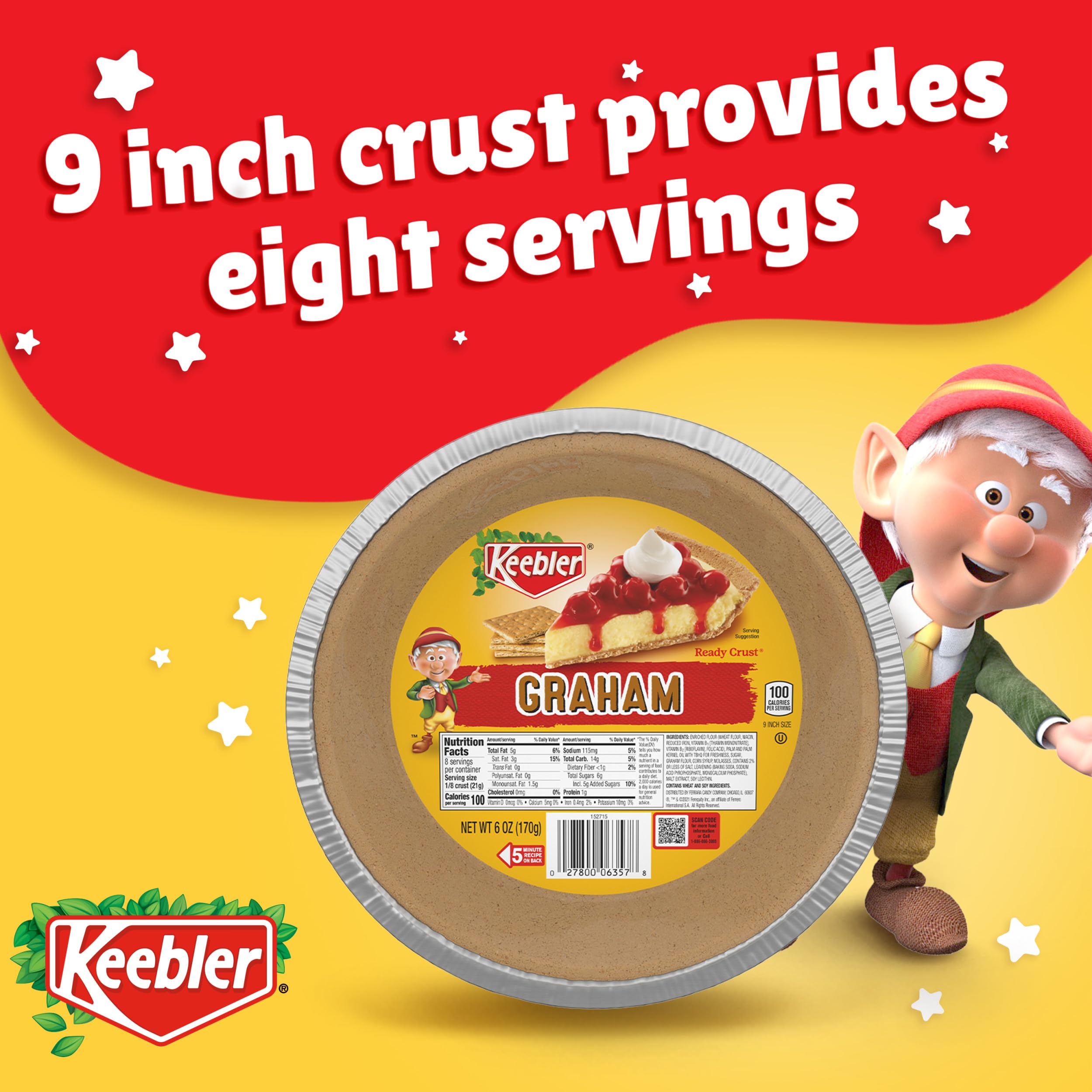 Keebler pie crust on table for effortless entertaining