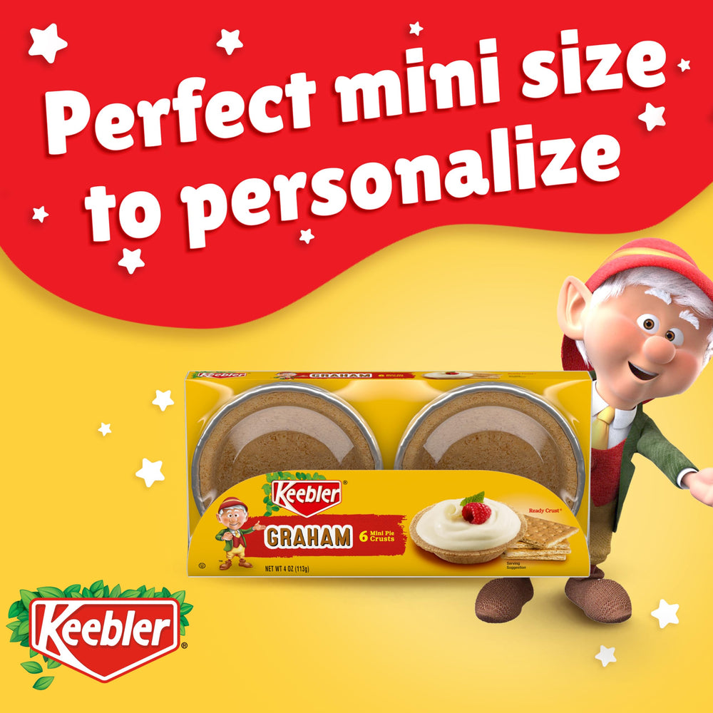 keebler golden-baked crust edge detail demonstrating optional crisping