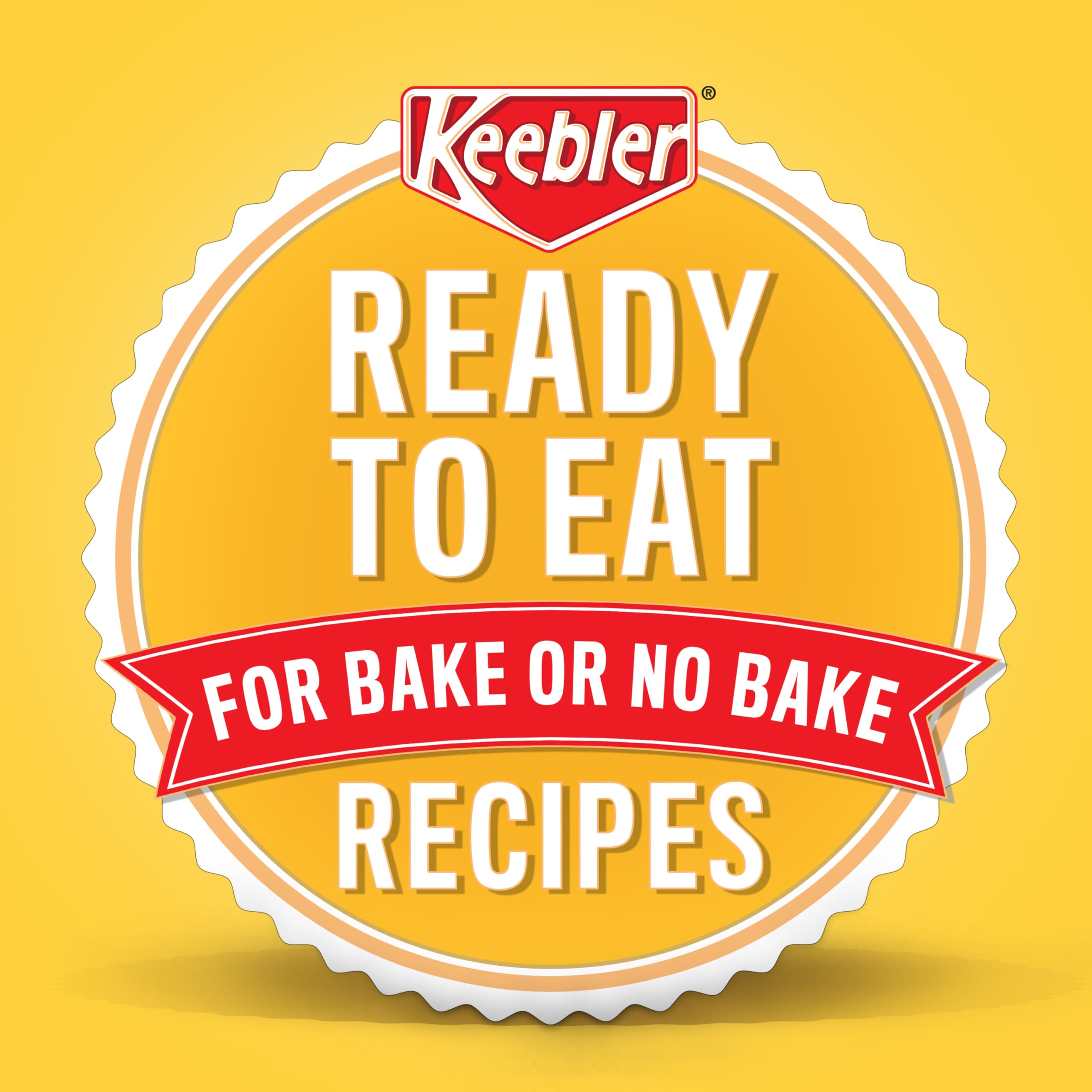 keebler mini crust filled with vanilla pudding showing quick ready dessert