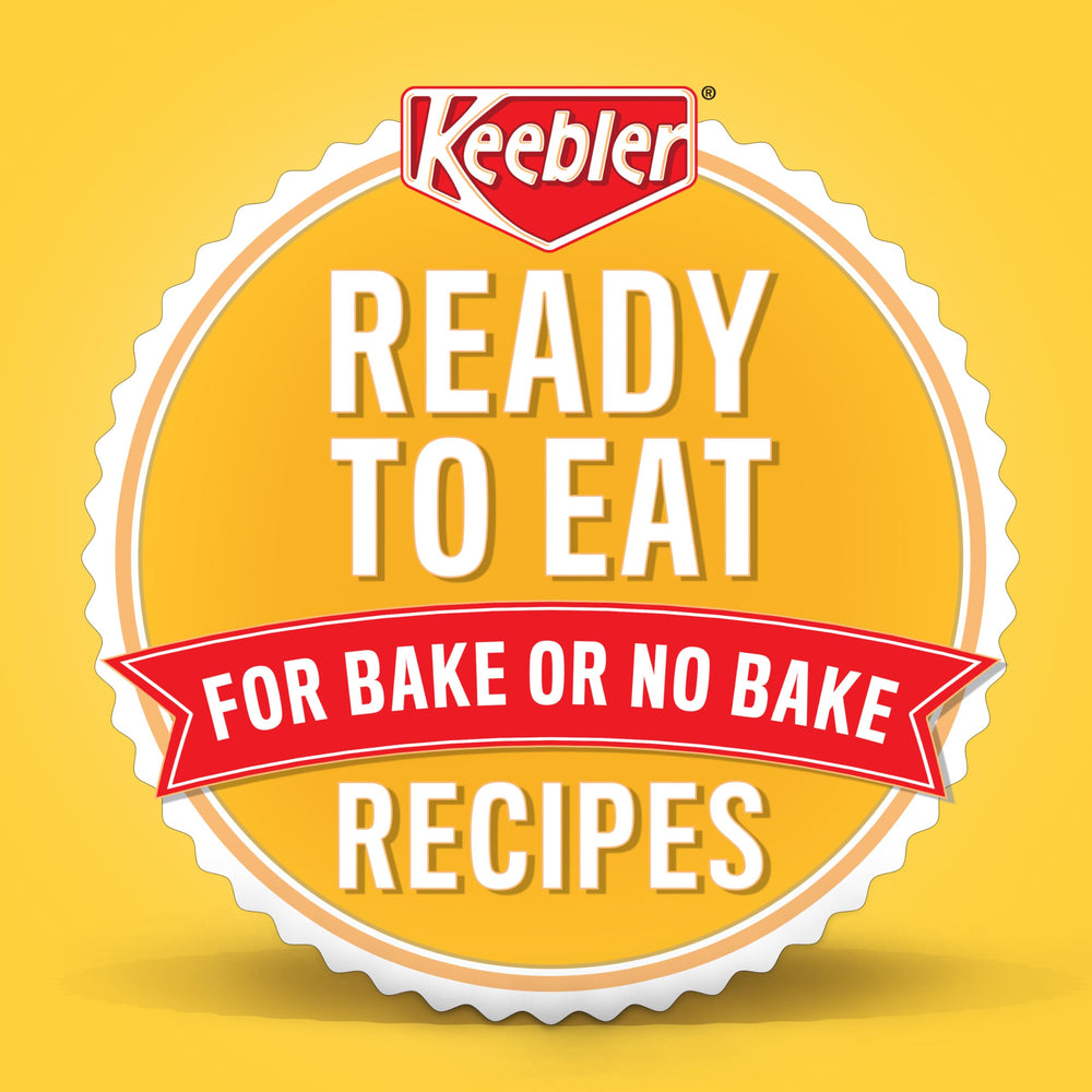 keebler mini crust filled with vanilla pudding showing quick ready dessert