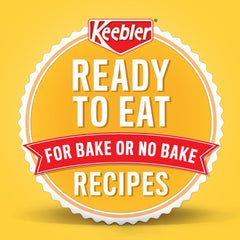 keebler mini crust filled with vanilla pudding showing quick ready dessert