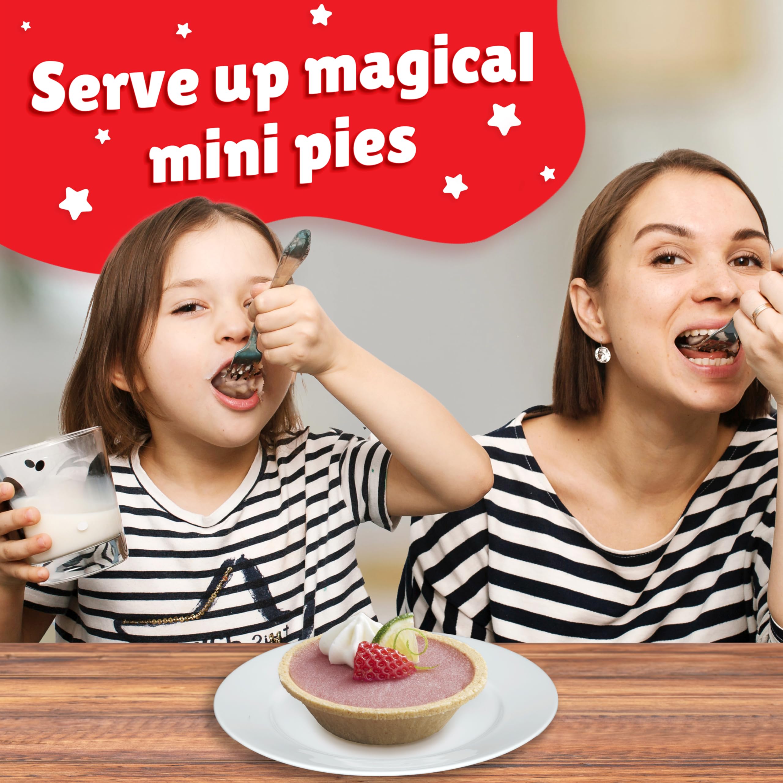 keebler crust beside spoon illustrating mini size and portion control