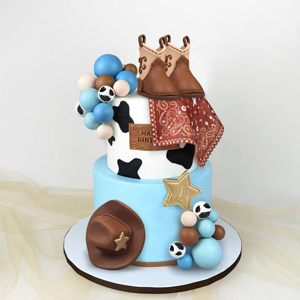 KEEPARTY toppers beside ruler shows accurate size for planning