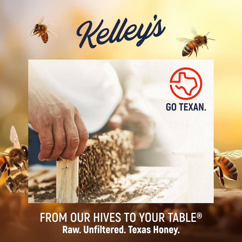 Kelley's drizzled over toast illustrating flavor boost for breakfasts and snacks