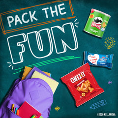 Kellogg's Cheez‑It White Cheddar close shot showing bold cheese flavor