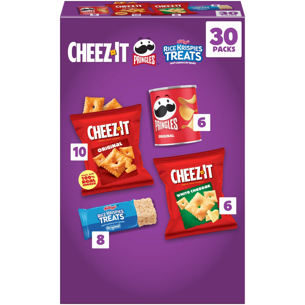 Kellogg's front box view showing 30 count for easy stocking