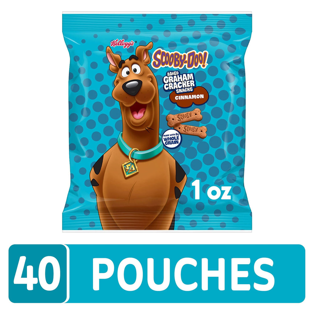 Kellogg's opened pouch with crackers spilling out highlighting fresh convenience
