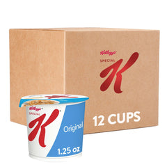 Kellogg's Special K front packaging showing bulk 12-count convenience