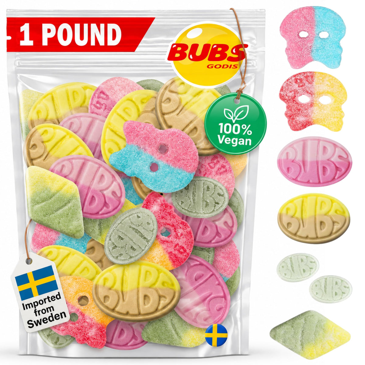 Kenai Kitchen BUBS front packaging shows vibrant bag and brand appeal