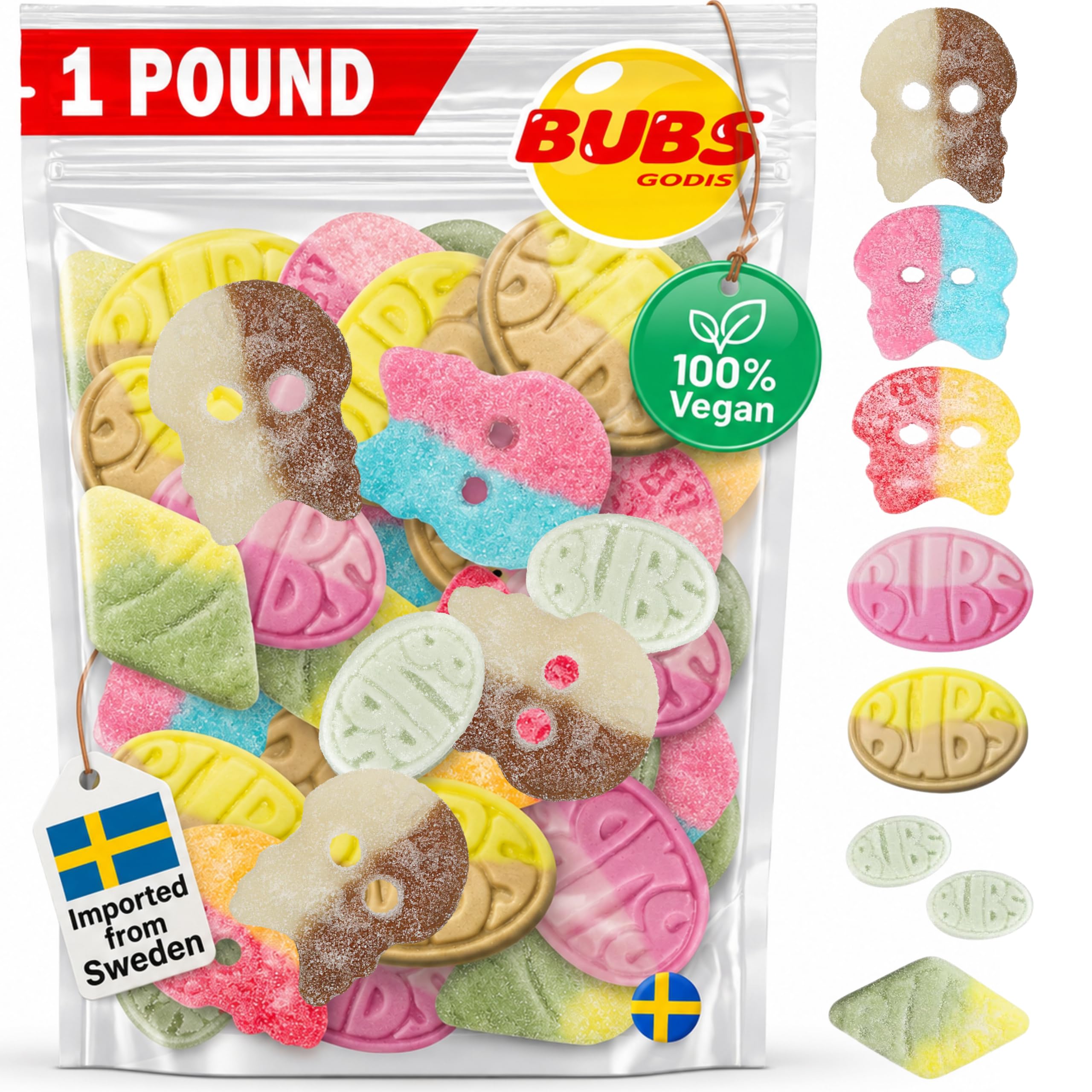 Kenai Kitchen BUBS front packaging showing one-pound resealable pouch and brand