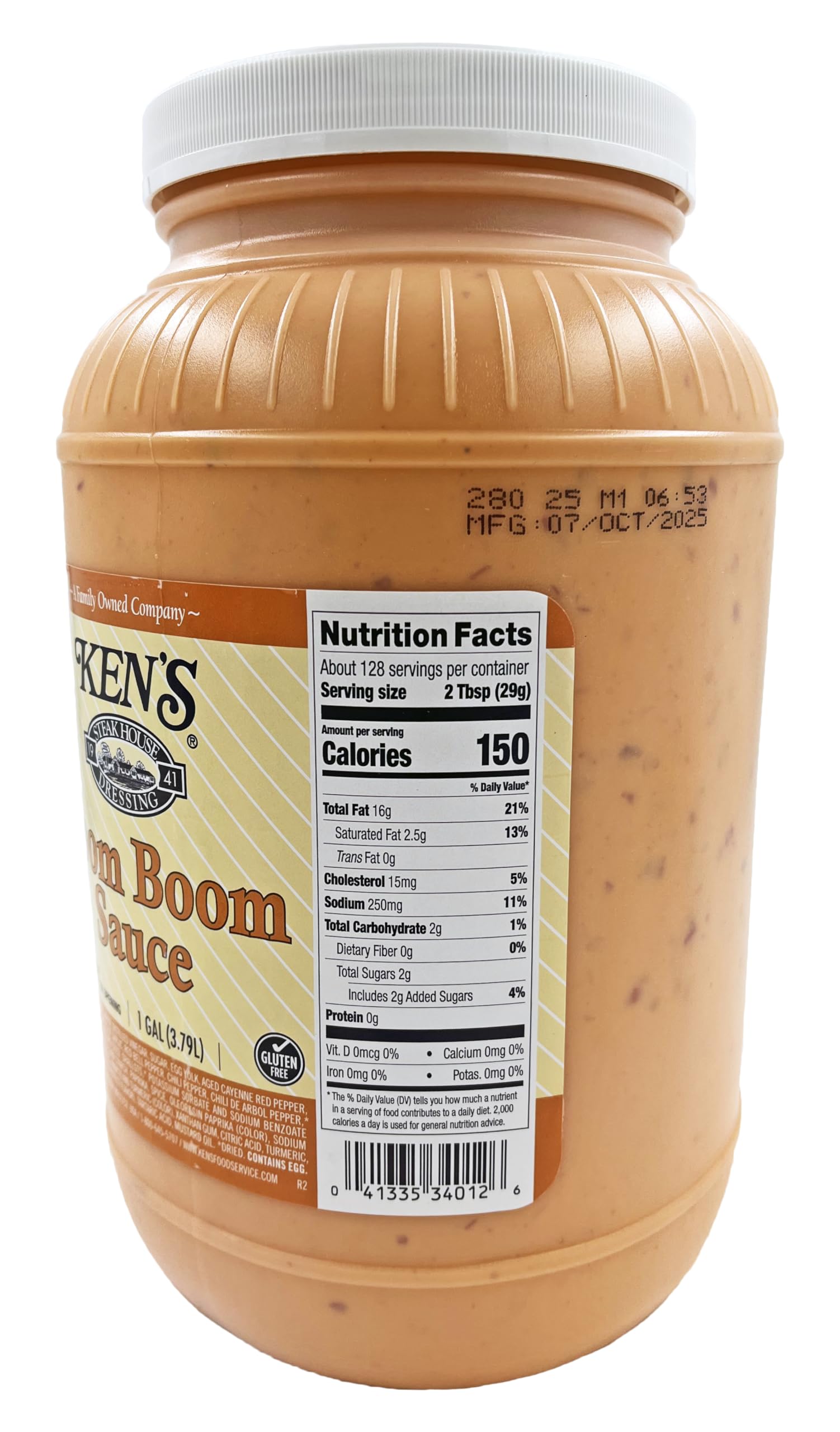 Ken's Boom Boom Sauce on sandwich adding garlic flavor and mild spice boost