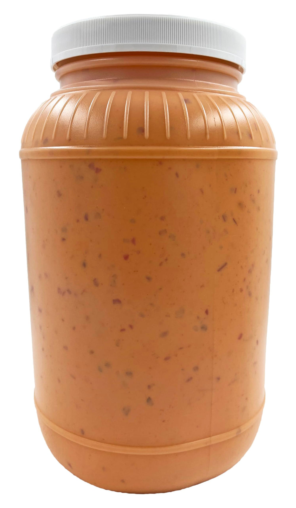 Ken's Boom Boom Sauce transferred to squeeze bottle for fast portion control
