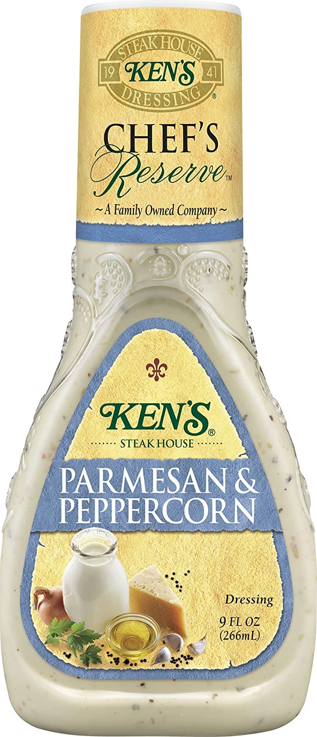 Ken's Steak House close-up of creamy Parmesan texture highlighting real cheese