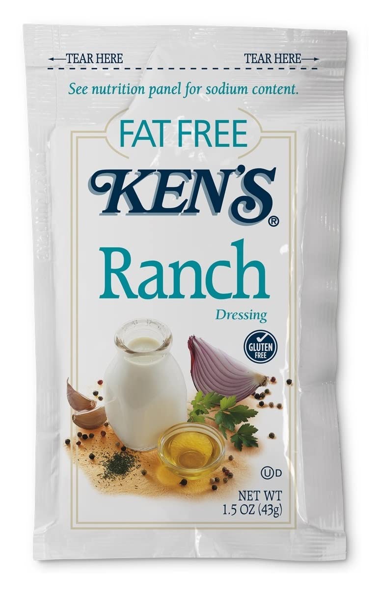 Ken's pouch next to hand for scale showing portion control and waste reduction