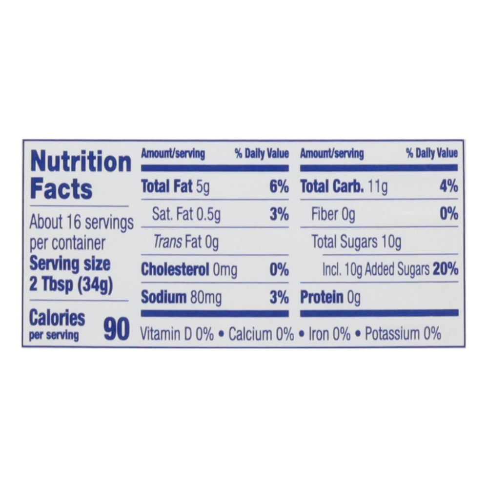Ken's Steak House bottle held in hand to show 16 fl oz scale and portion control benefit