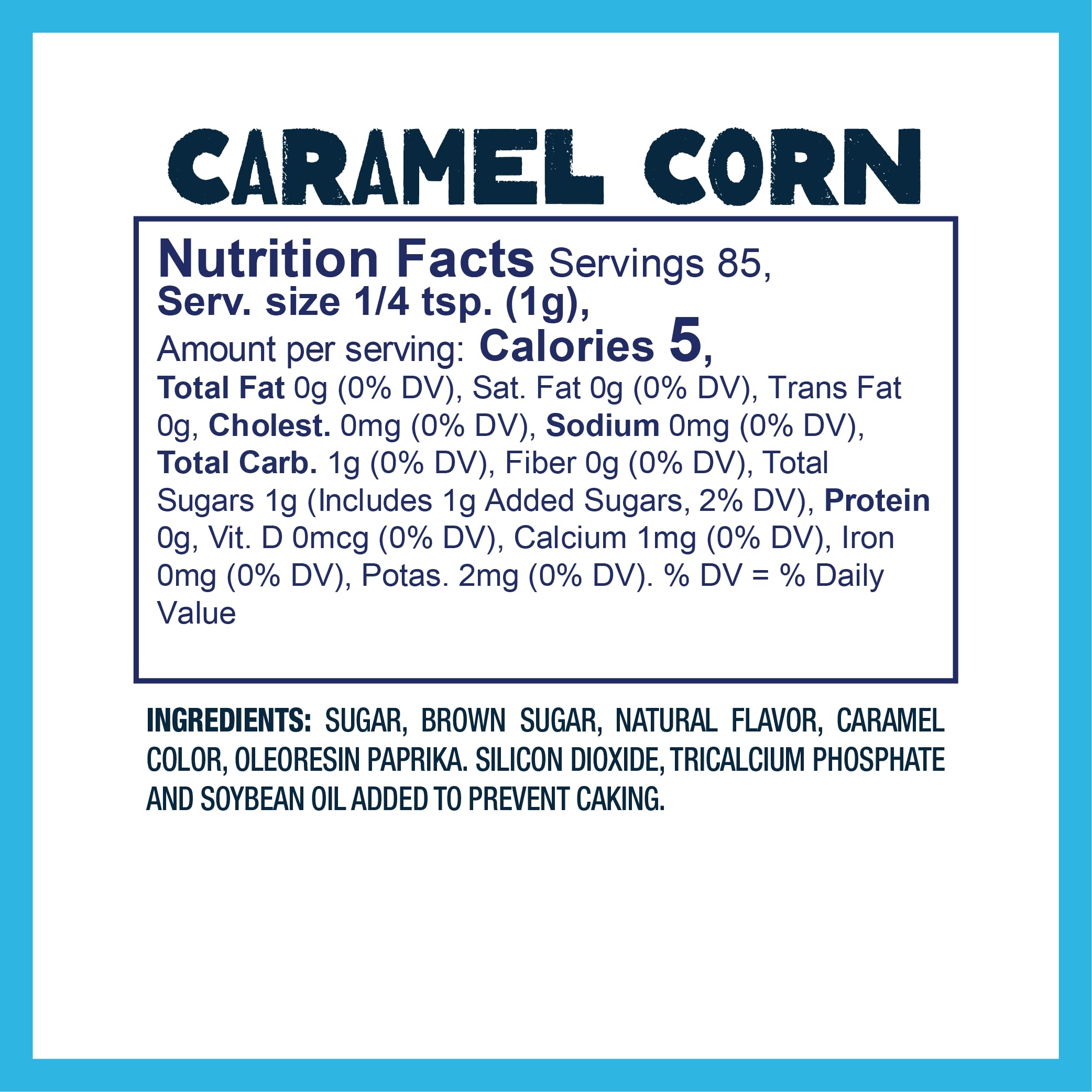 Kernel Season's caramel seasoning sprinkled on popcorn bowl boosting sweet snack flavor