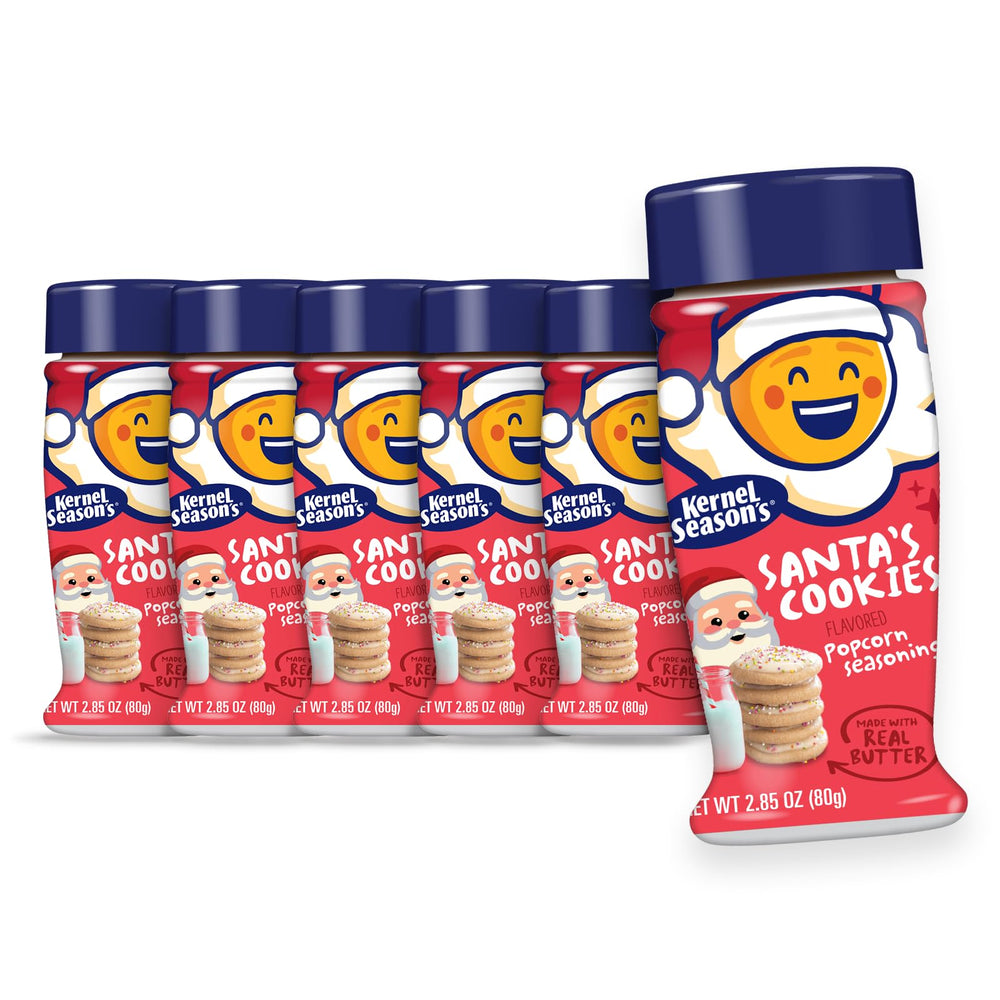 Kernel Season's front packaging showing holiday seasoning jar for easy gifting
