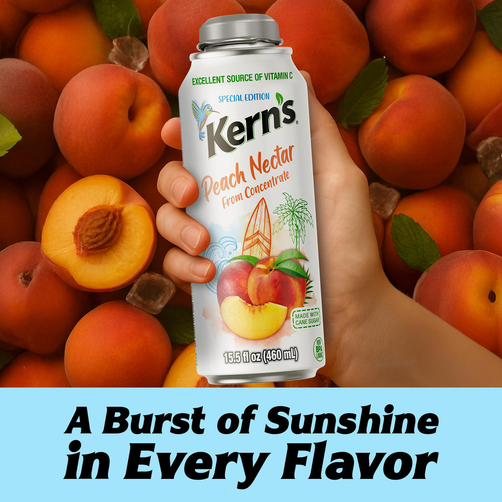 Kern’s can inside a lunchbox showing portable convenience for kids