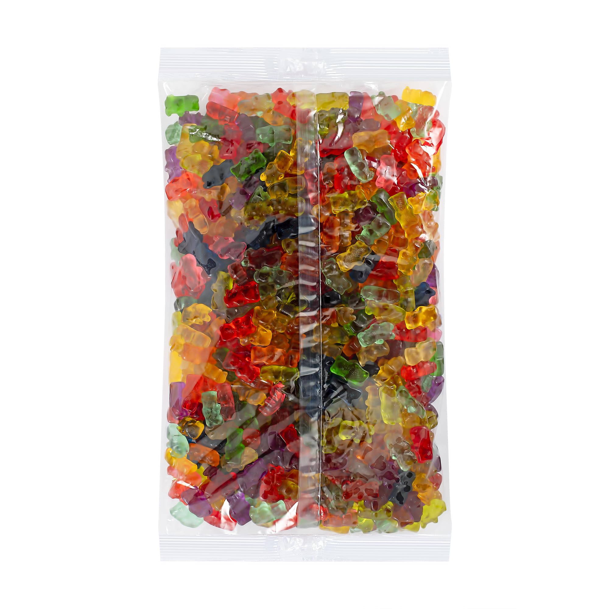 Kervan gummy bears label and sealed bag illustrating freshness protection