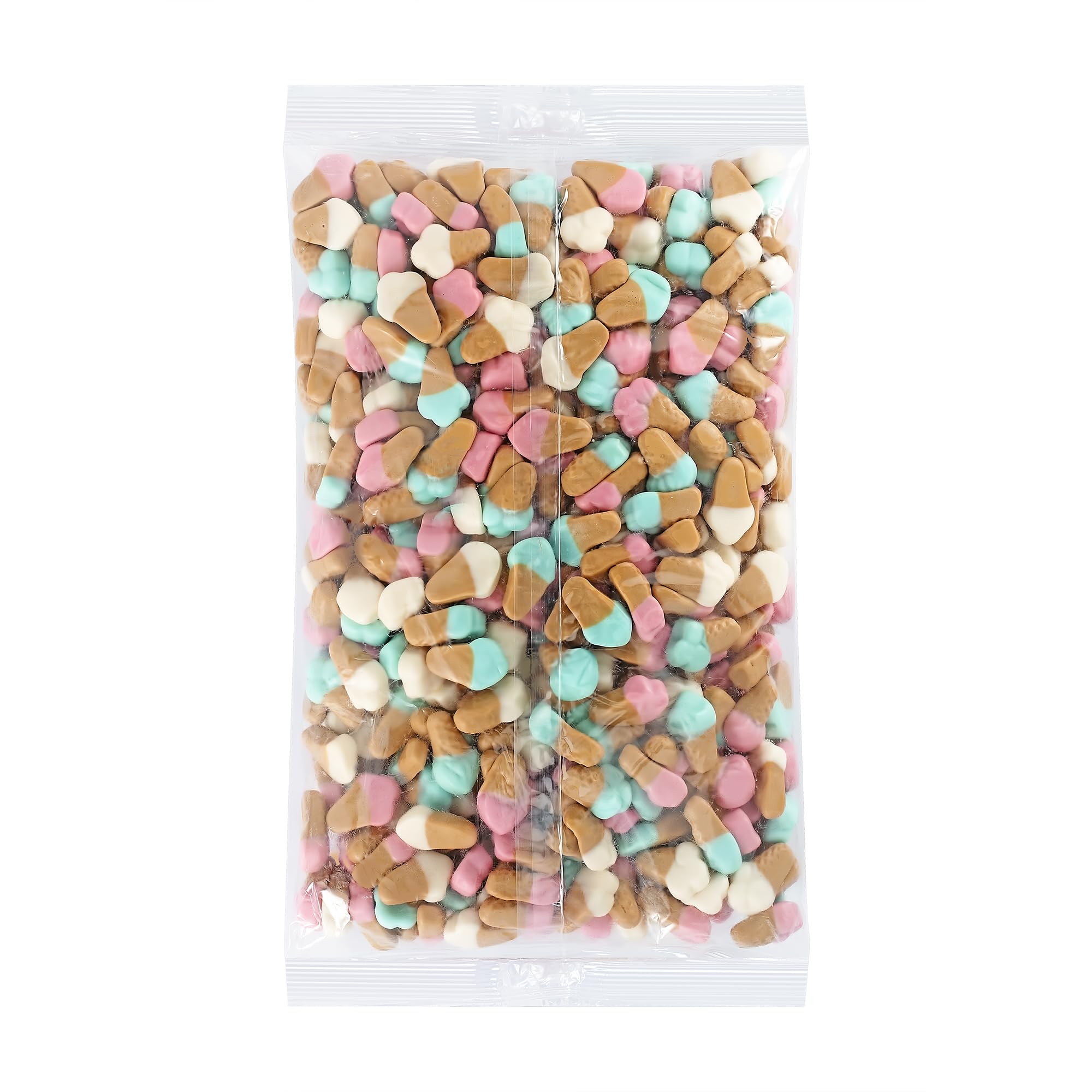 Kervan handful of gummies in palm illustrating portion size and grab-and-go ease
