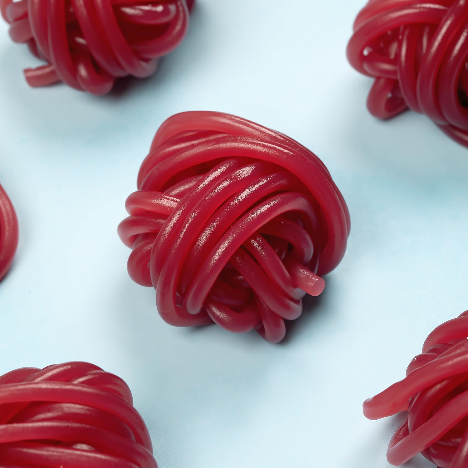 Kervan close-up of licorice texture highlighting soft chew