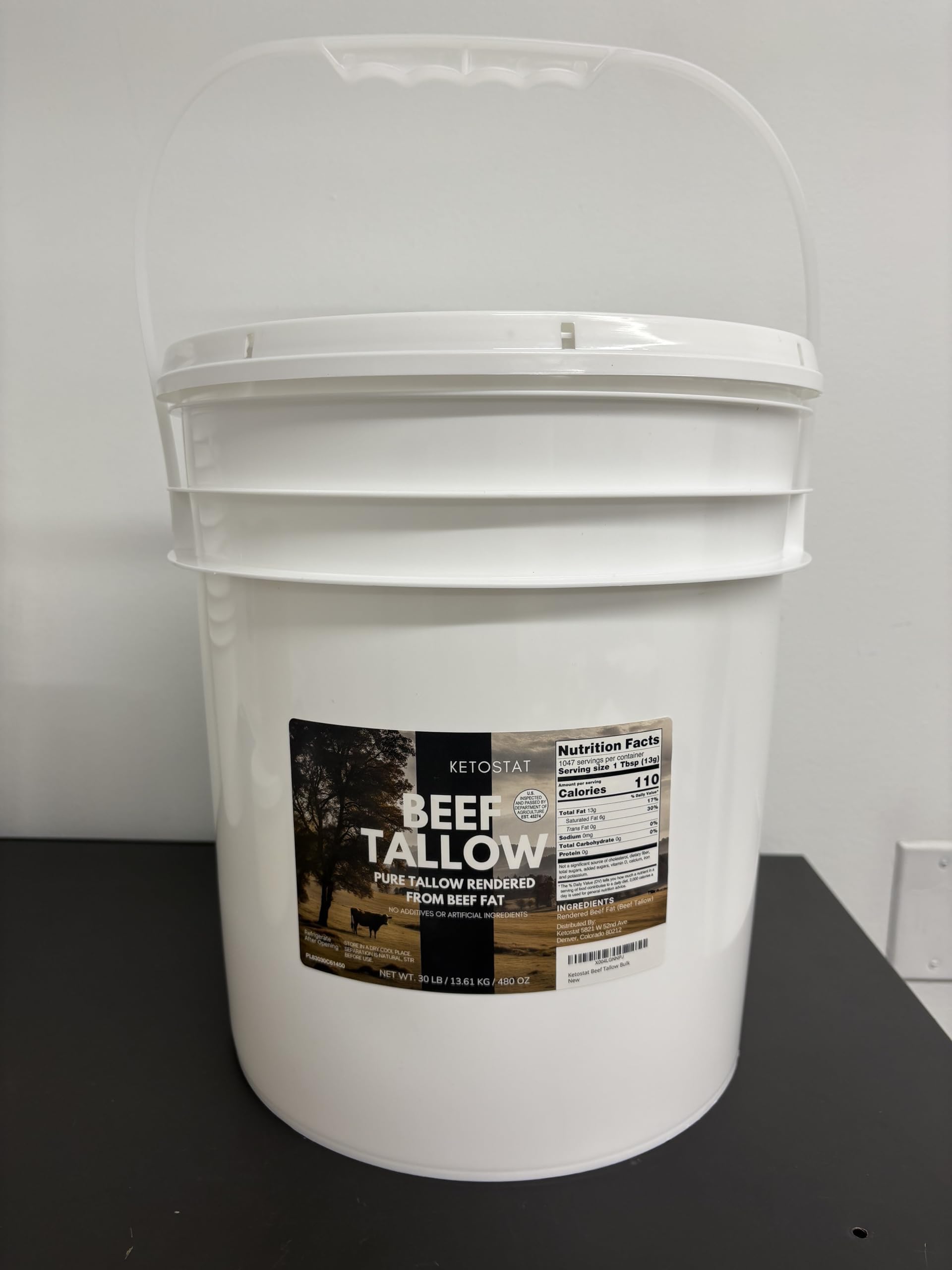 Soapmaking setup with Ketostat tallow highlighting versatility for crafts