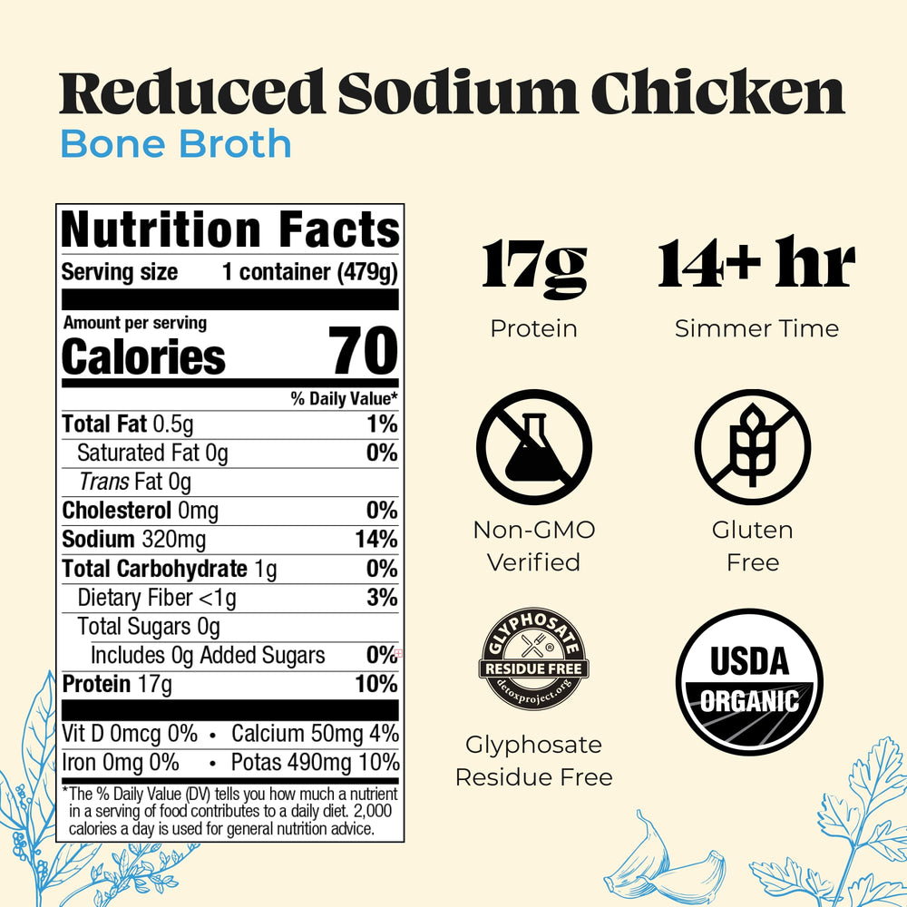 Close-up of Kettle & Fire broth texture highlighting rich collagen and protein content