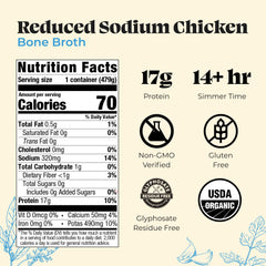 Close-up of Kettle & Fire broth texture highlighting rich collagen and protein content